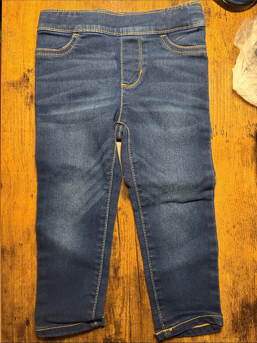 Levi's Dark Blue Kids Denim-Look Jeggings